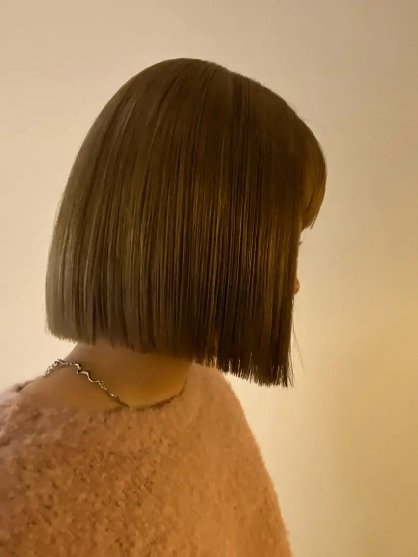 ボブカット カラー トリートメントの写真