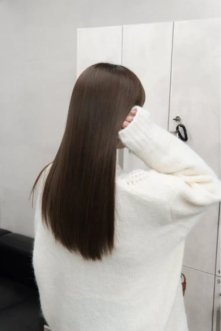 ロング カラー ヘアカラー 無料カットモデル／ 髪質改善／角田 龍汰のヘアスタイル