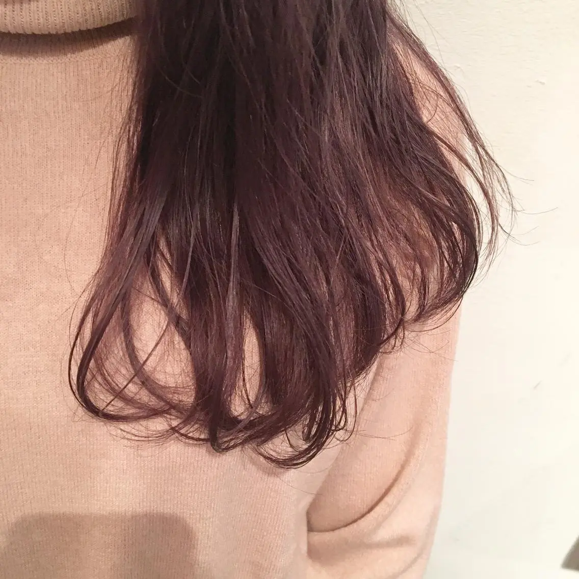 ロング カラー ピンクカラー ピンクパープル パープルカラー マンツーマン美容師 立川　♡MIHO♡のヘアスタイル