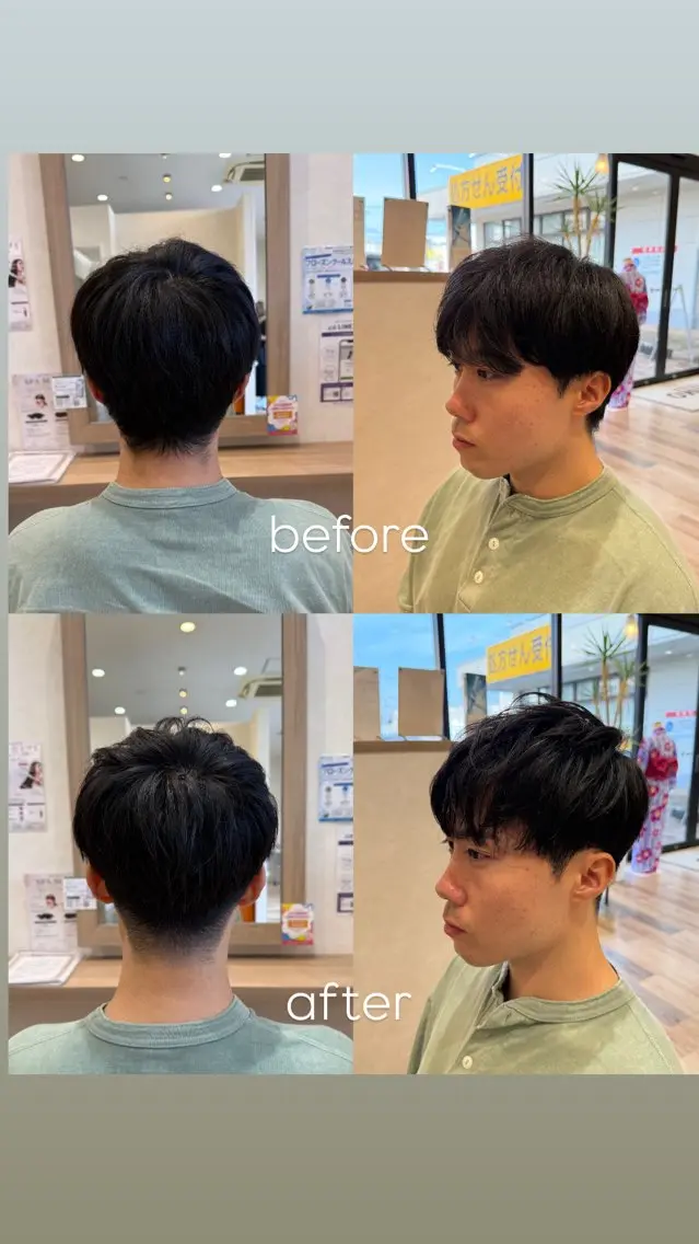 メンズ カット ヘッドスパ 蛯名 美咲のヘアスタイル