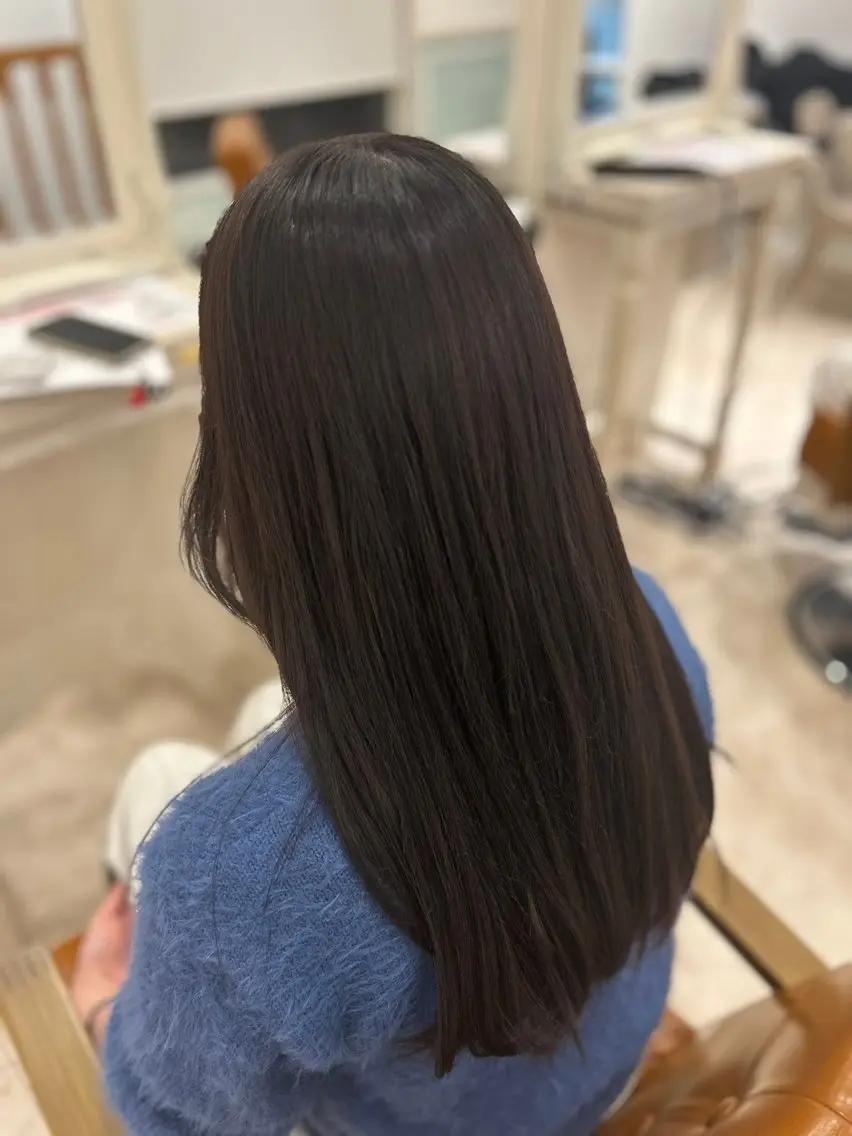 ロング カラー 艶感暖色カラー🥀/ レイヤー / れいかのヘアスタイル