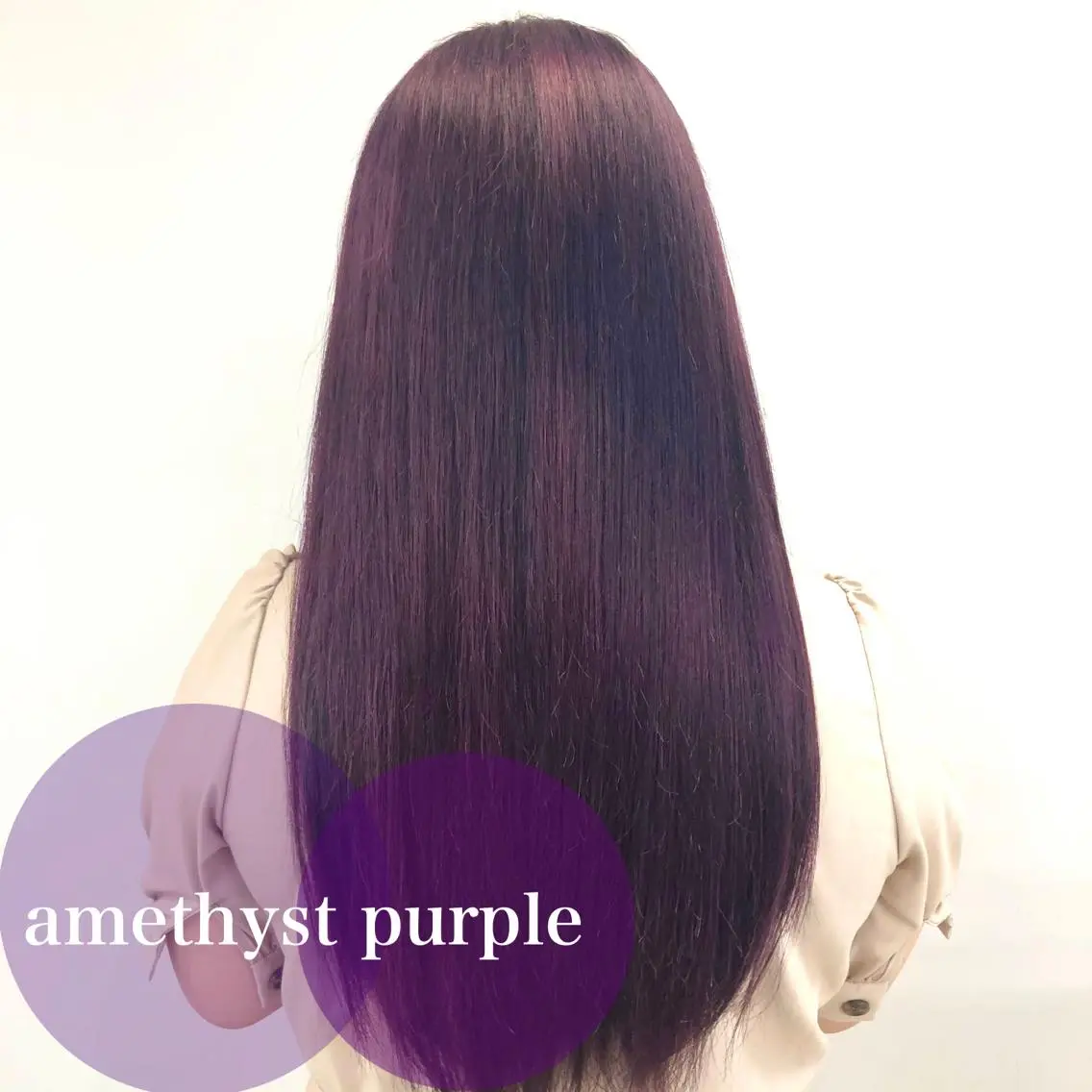 セミロング カラー パーマ ヘアアレンジ キッズ ネイル マツエク・マツパ 🦋縮毛/韓国レイヤ ー/透明感カラー🦋のヘアスタイル