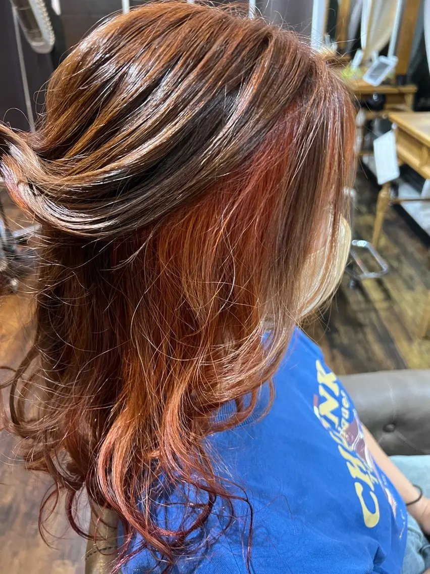 カラー 松永 かずきのヘアスタイル