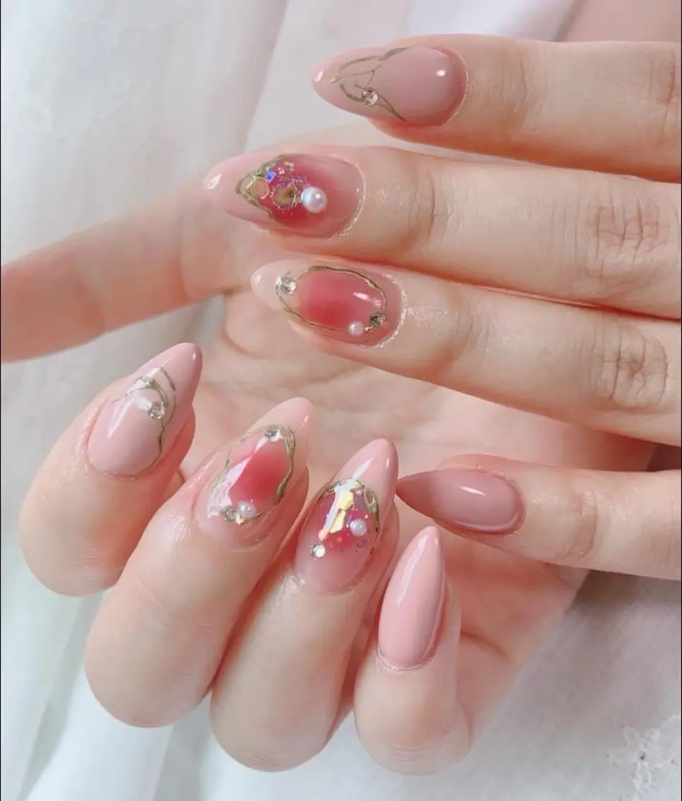 ネイル HandSnail 座間ネイルサロンのネイルデザイン