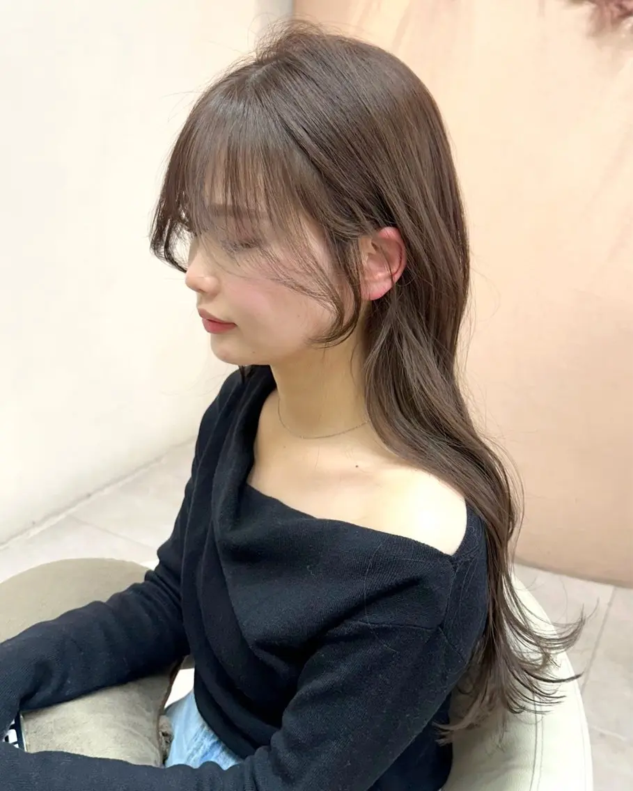 【韓国ヘア】結んでも盛れる🪄お顔まわりカット🩰🎀の写真