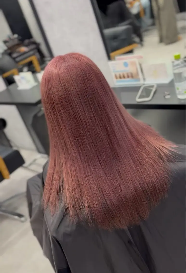 ミディアム カラー カット ヘアカラー トリートメント はやと【エクステ ×ブリーチ特化】のヘアスタイル