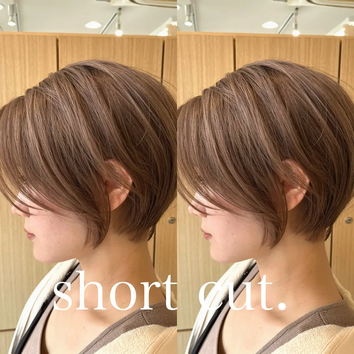 ショート ショートヘア issy/ハイライト ハイトーン/レイヤーのヘアスタイル