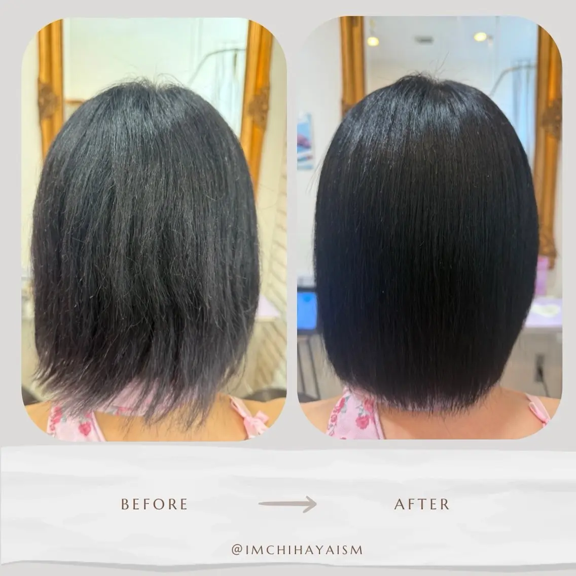 ミディアム トリートメント ヘアカラー トリートメント 錦糸町駅前サロン🎀 髪質改善千早のヘアスタイル