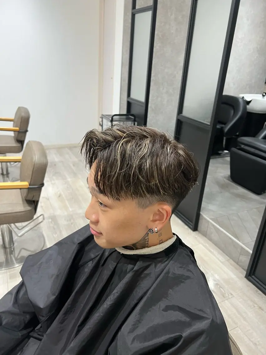 メンズ 坂口 宗のヘアスタイル
