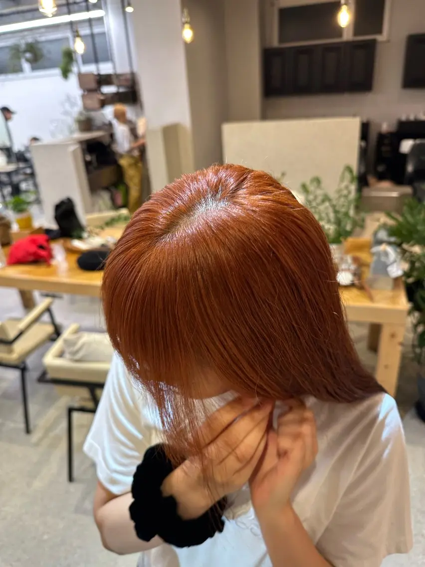 ロング カラー ヘアカラー 🫧透明感カラー／ 💙安藤美海💙のヘアスタイル