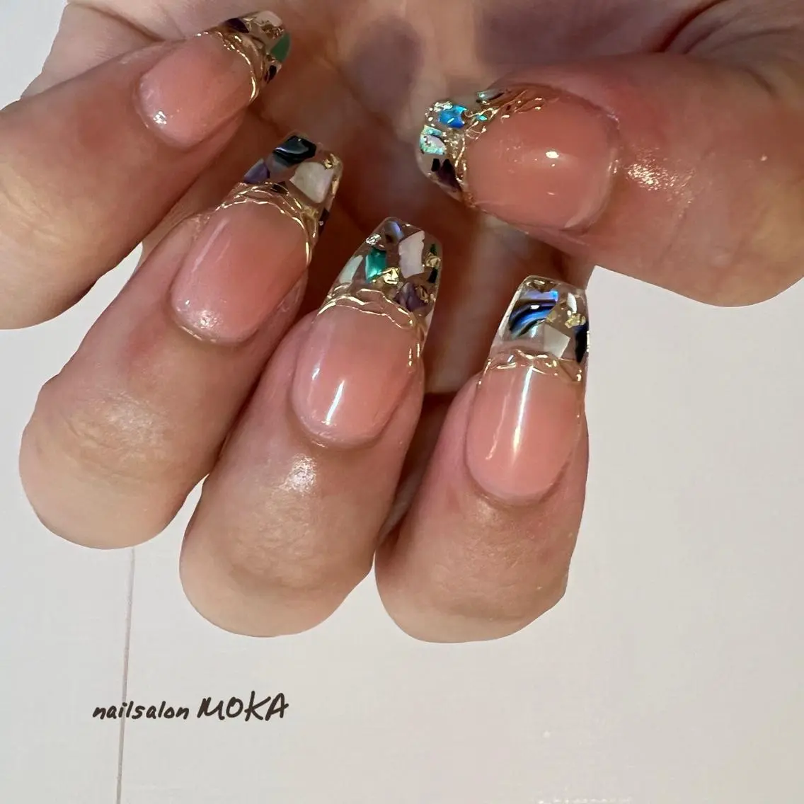 ネイル フレンチネイル nail. MOKAのネイルデザイン