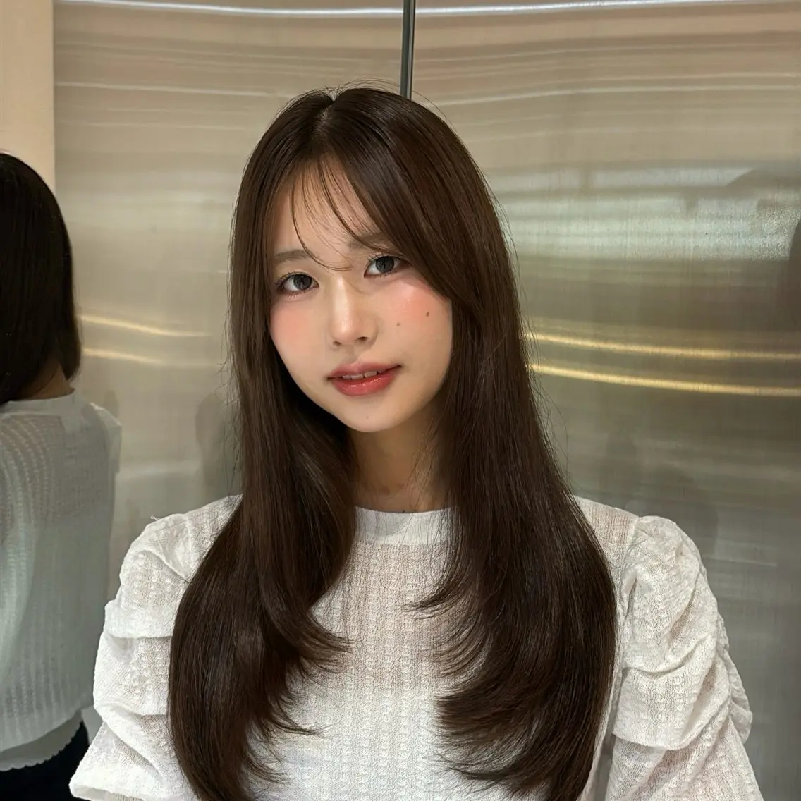 ロング レイヤーカット カット ヘアカラー 新宿/ローレイヤー/ kurea🎀のヘアスタイル
