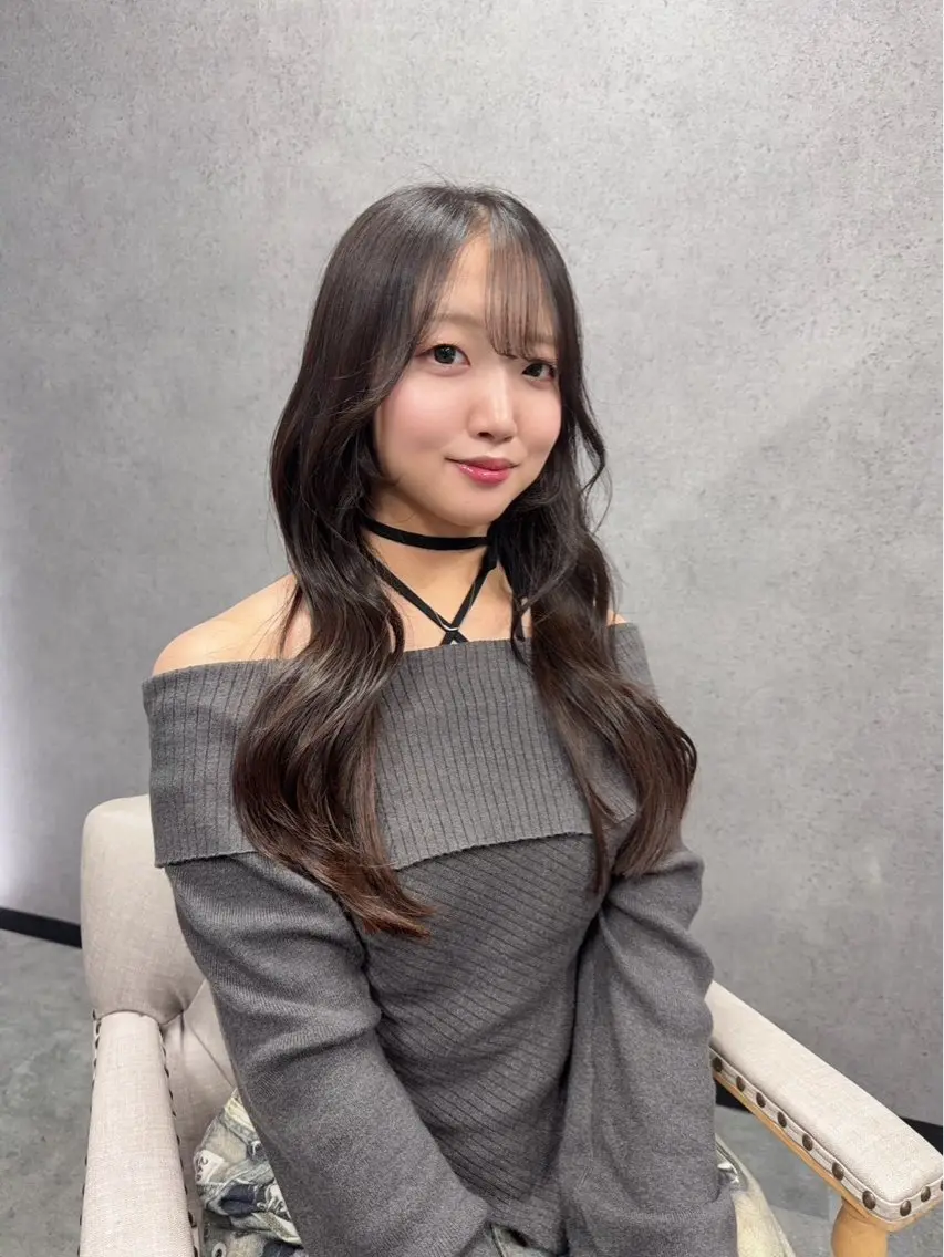 ロング カラー う けんじょうのヘアスタイル