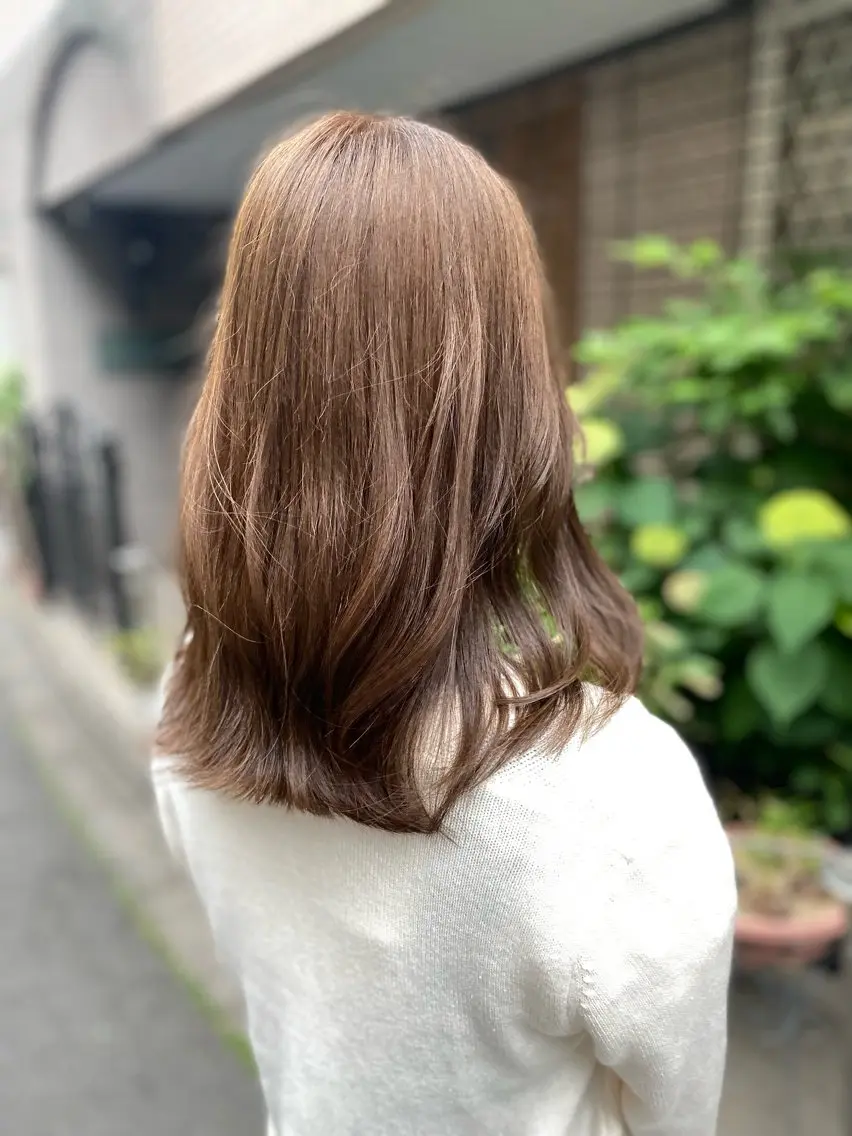 《🤎ヘアカラーのみ🤎》 シャンプー込み！今のヘアーカラーのイメージしてを変えたいそんな方にオススメ🍼の写真