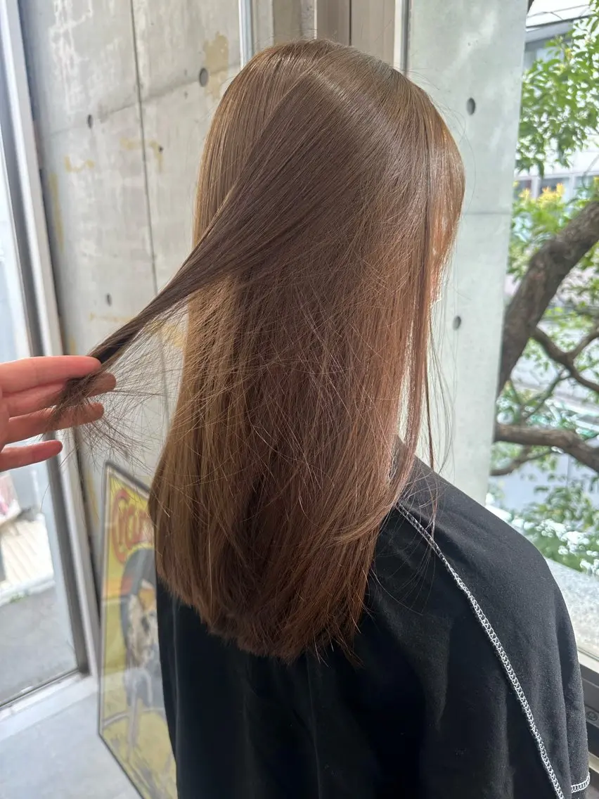 ロング カラー MAI/髪質改善/ 幹細胞トリートメントのヘアスタイル