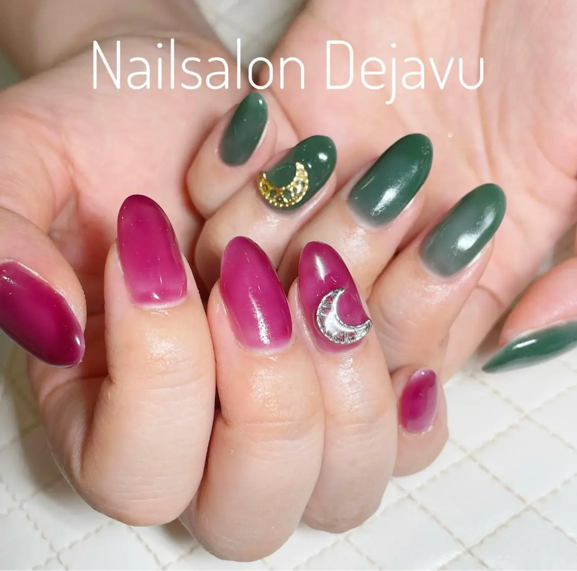 ネイル アートネイル ワンカラーネイル ハンドネイル Nail salon Dejavu 🌿のネイルデザイン