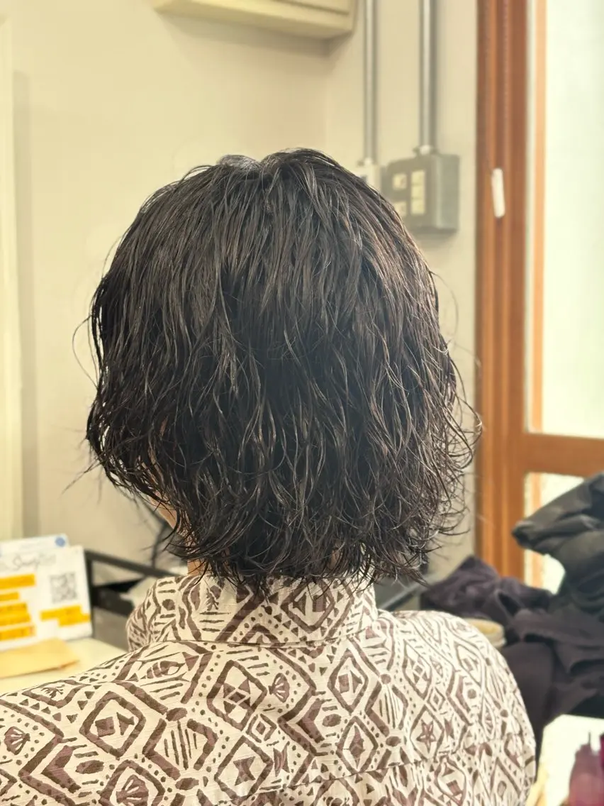 パーマ メンズ パーマ Snalyメンズ特化 スエハラのヘアスタイル