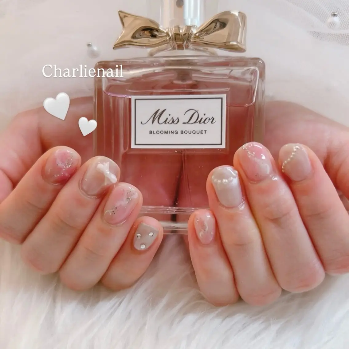 ネイル ハンドネイル Charlie 🖤のネイルデザイン