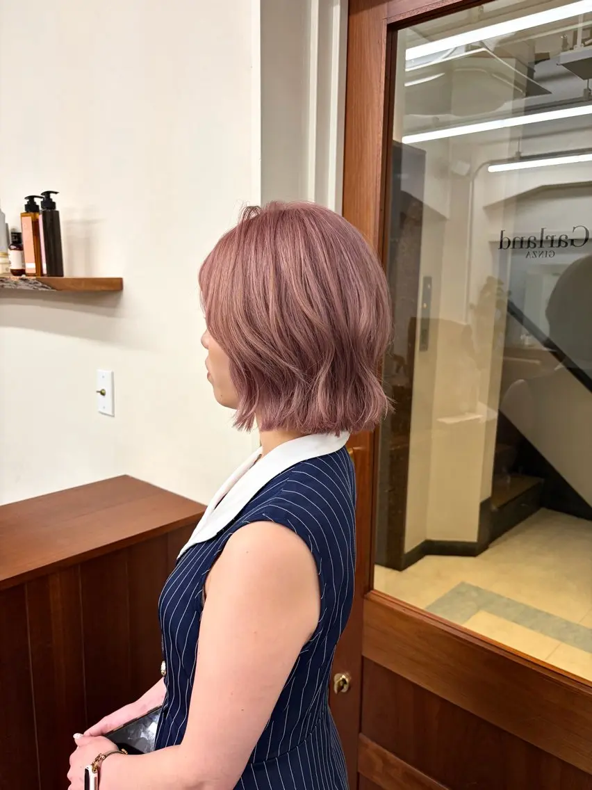 カラー Bob /似合わせ color唯菜ﾕｲﾅのヘアスタイル
