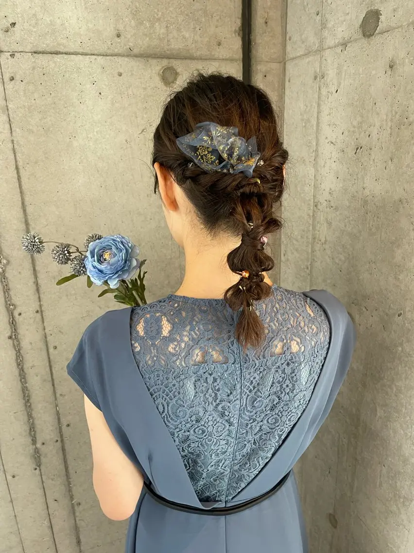 ヘアアレンジ ヘアセット 美髪× ヘアセット✨Araiのヘアスタイル