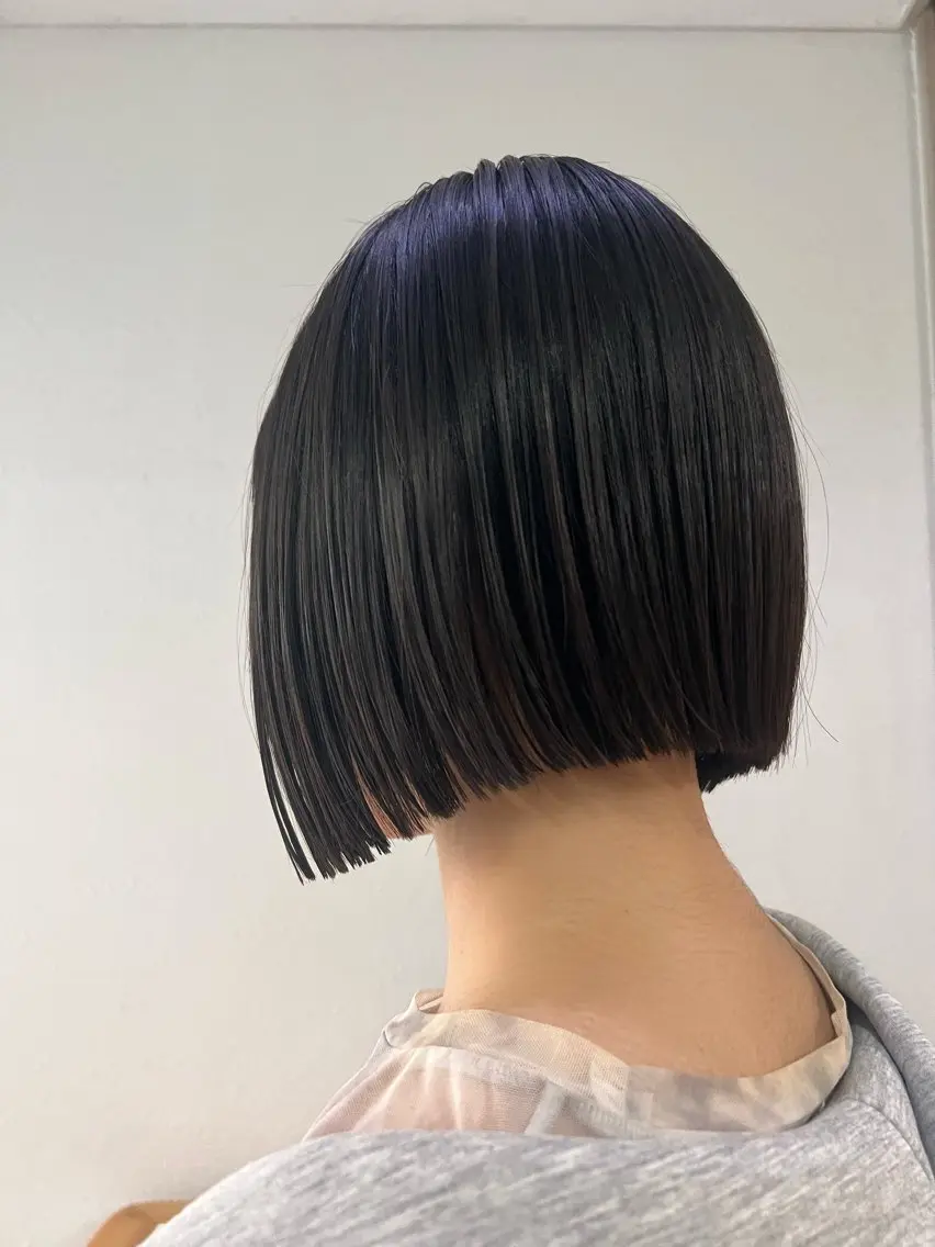 ショート ボブ カット 韓国スタイル🫧 サーシャのヘアスタイル