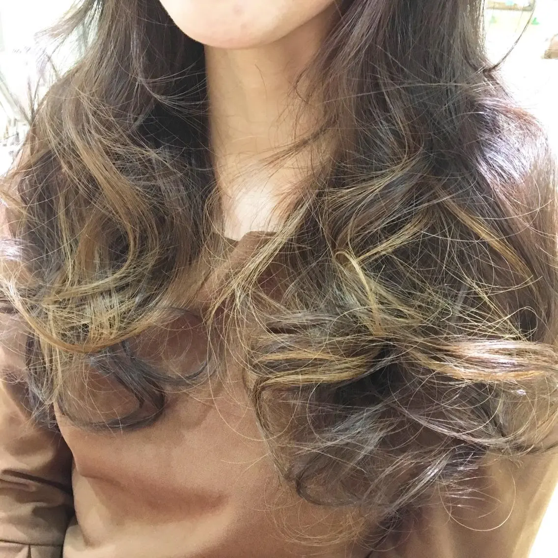 ロング カラー きむえり/髪質改善 /うねり広がり改善のヘアスタイル