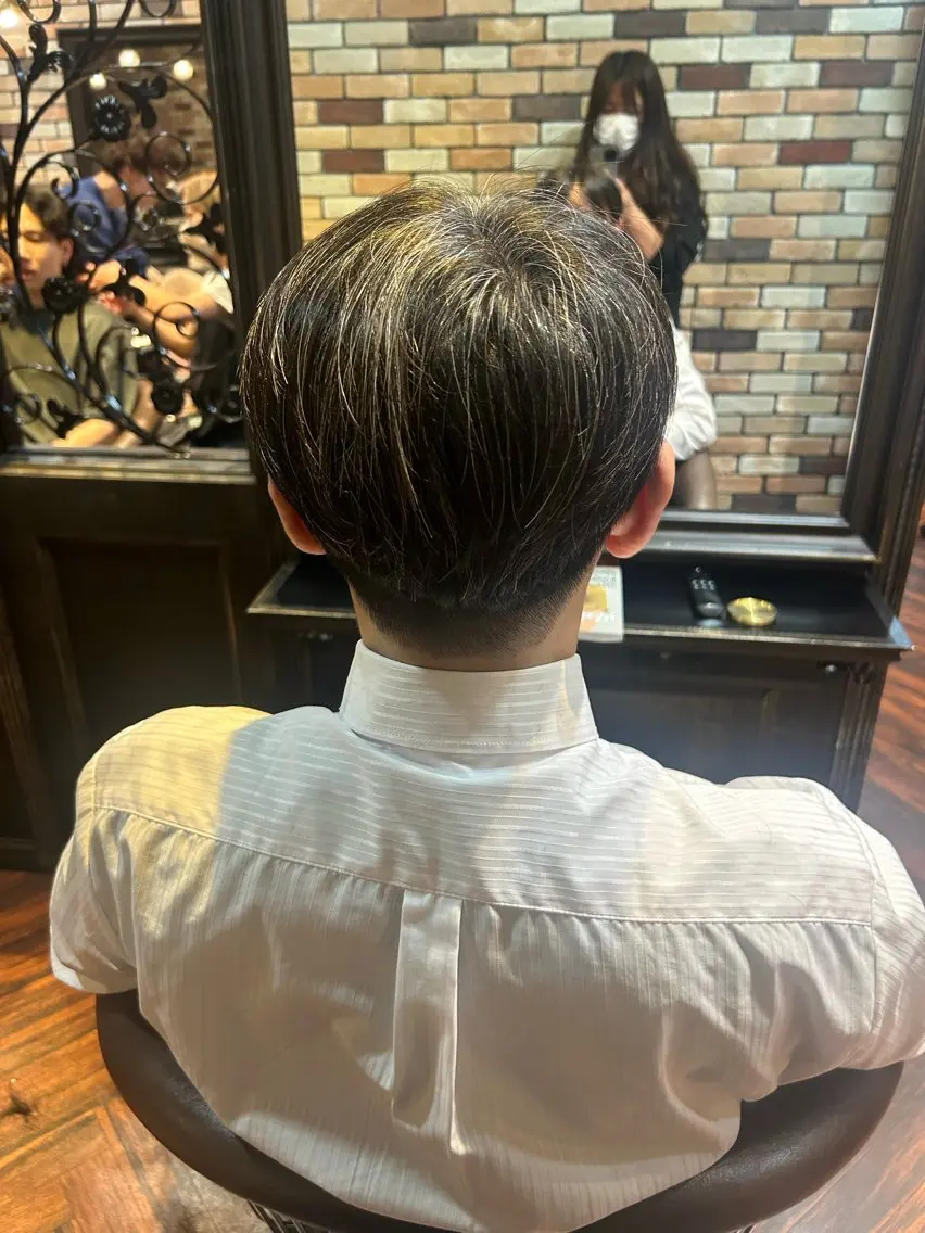 ショート メンズ INOUE SAKIのヘアスタイル