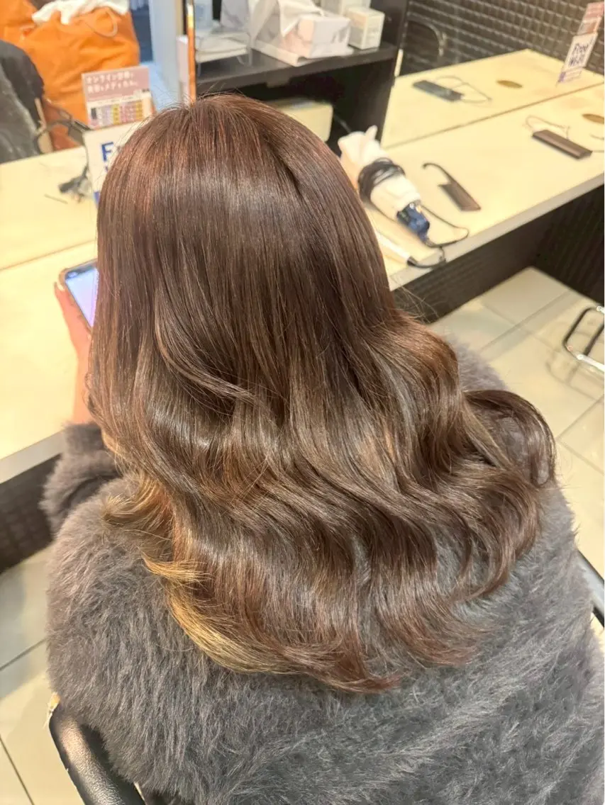 セミロング 艶髪へのお手伝い 🍀まりんのヘアスタイル