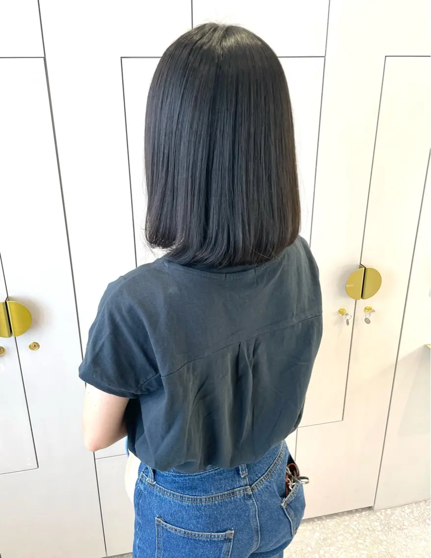 ミディアム ヘアカラー 暖色/オリーブカラー /中村未来🍒🫒のヘアスタイル