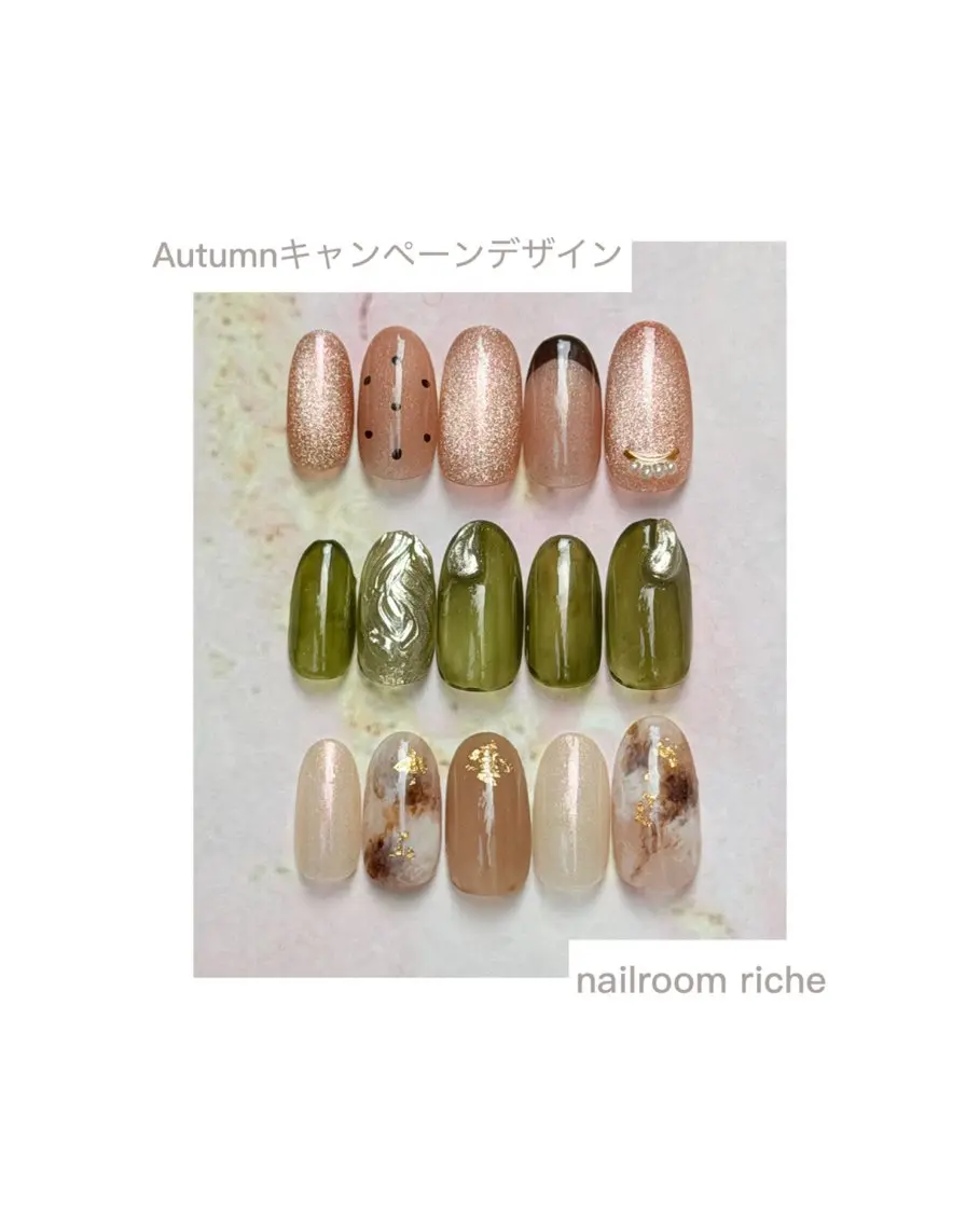 ネイル ハンドネイル nailroom richeのネイルデザイン