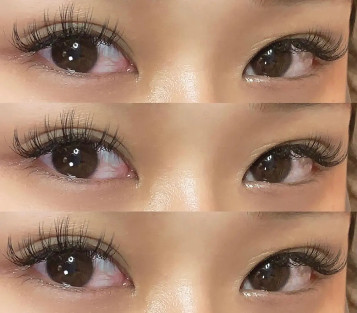 マツエク・マツパ フラットラッシュ ♡tiana juna˖ ࣪⊹のマツエク・マツパデザイン