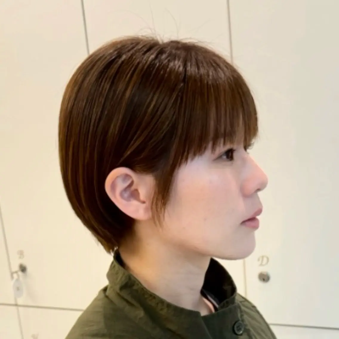 ショート 【ショート/ボブ 丸みショート】深萱のヘアスタイル