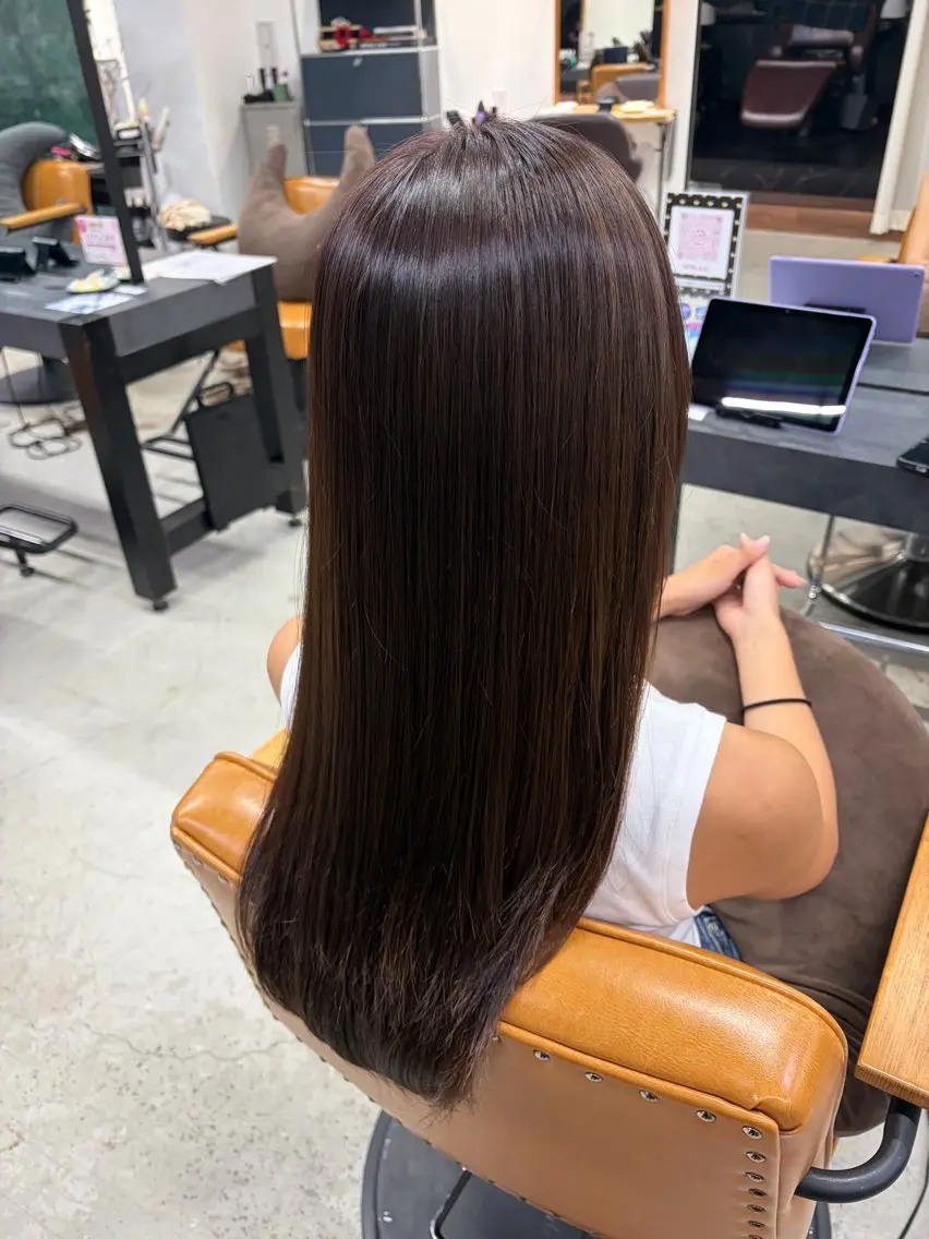 ロング かおり/似合わせ/ 透明感カラーのヘアスタイル