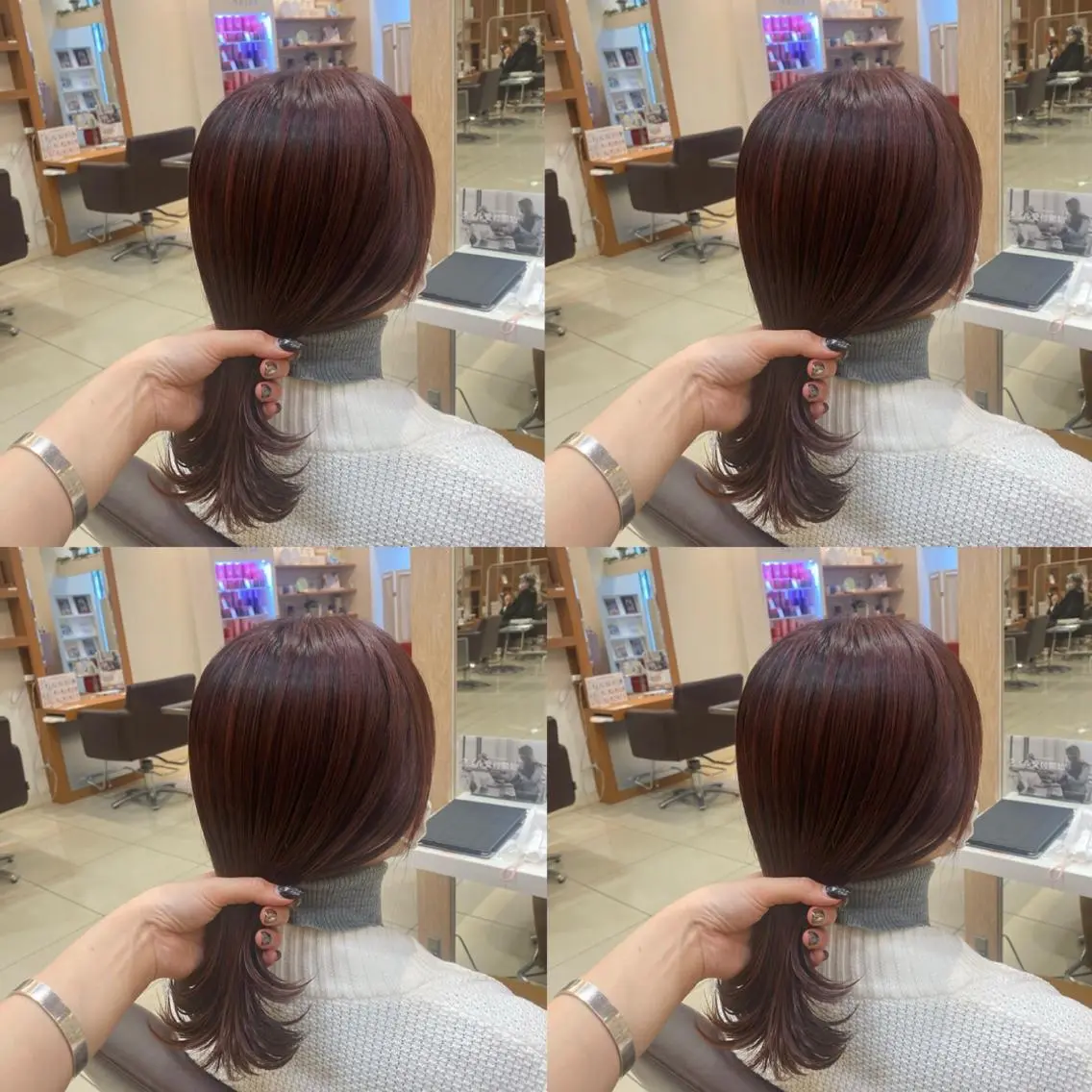 ミディアム カラー ヘアカラー トリートメント 【カラー指名No 1✨】HIBIKIのヘアスタイル
