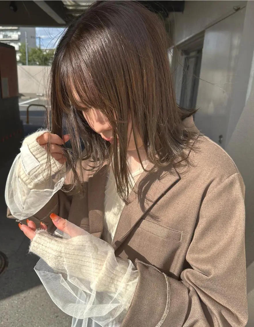 ミディアム ショート・ボブ✨南 津麦のヘアスタイル