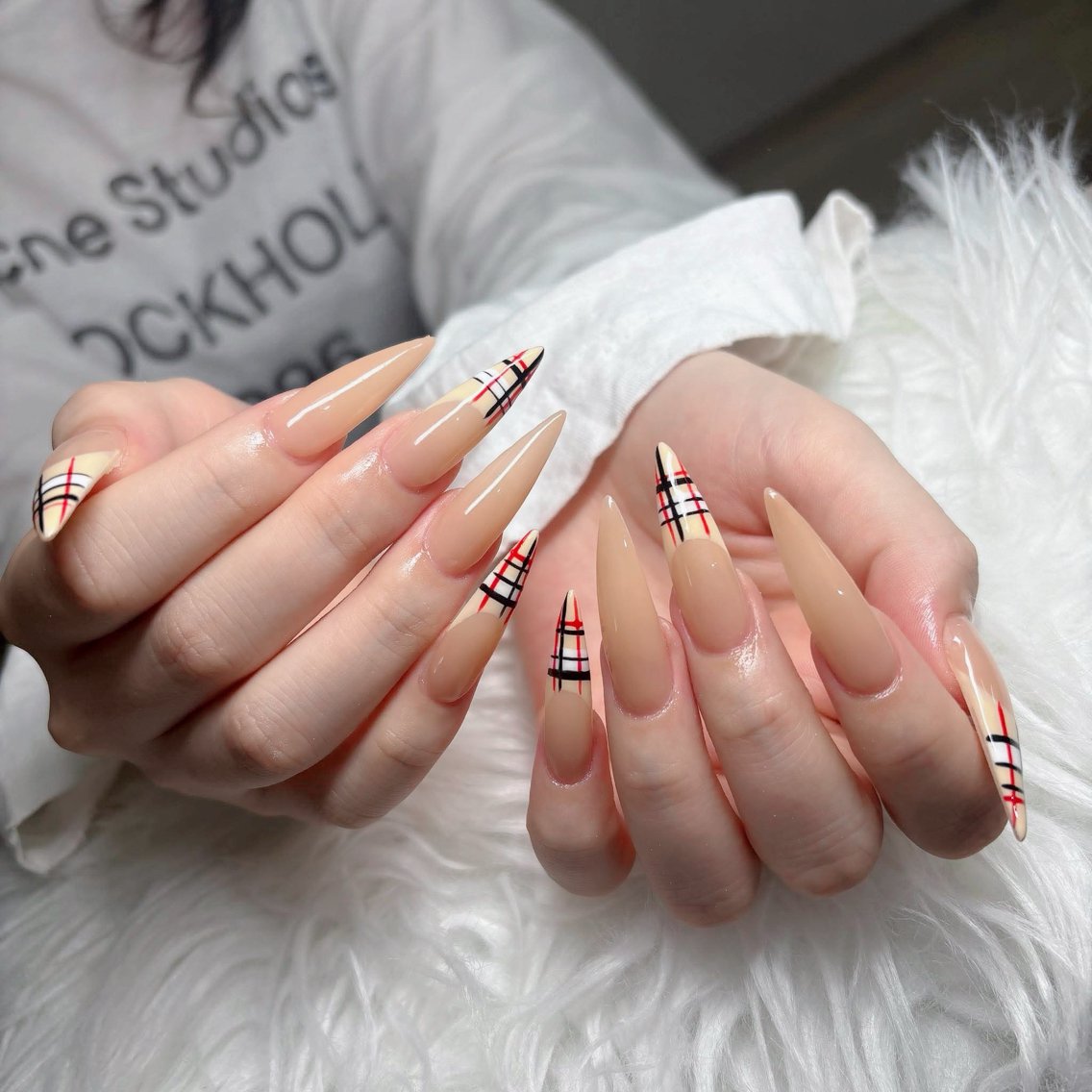 ネイル フットネイル フレンチネイル グラデーション 韓国ネイル ロングネイル ハンドネイル Hot Nail Salonのネイルデザイン