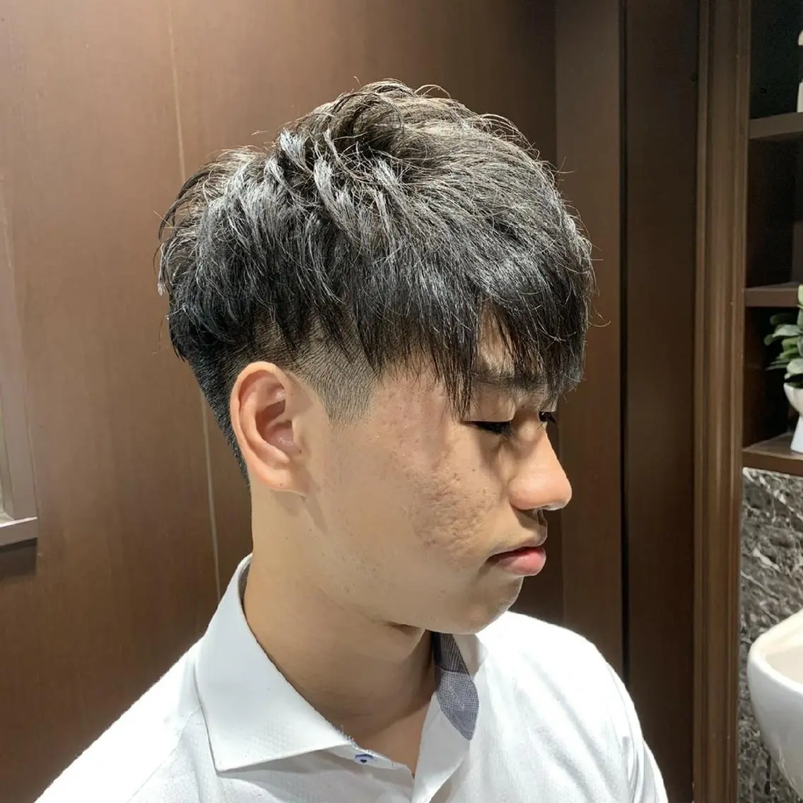 ショート パーマ 餘野 翔舞のヘアスタイル