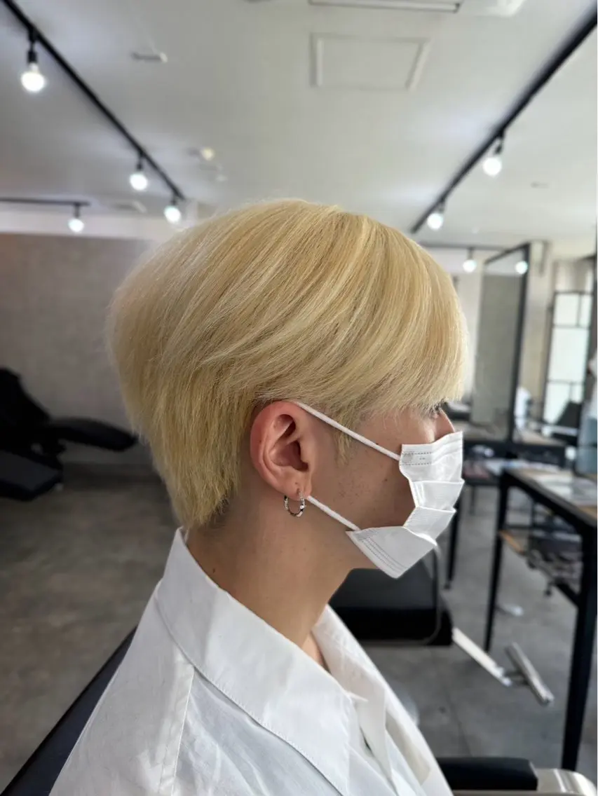 カラー メンズ 韓国メンズ特化 土屋 光太郎のヘアスタイル