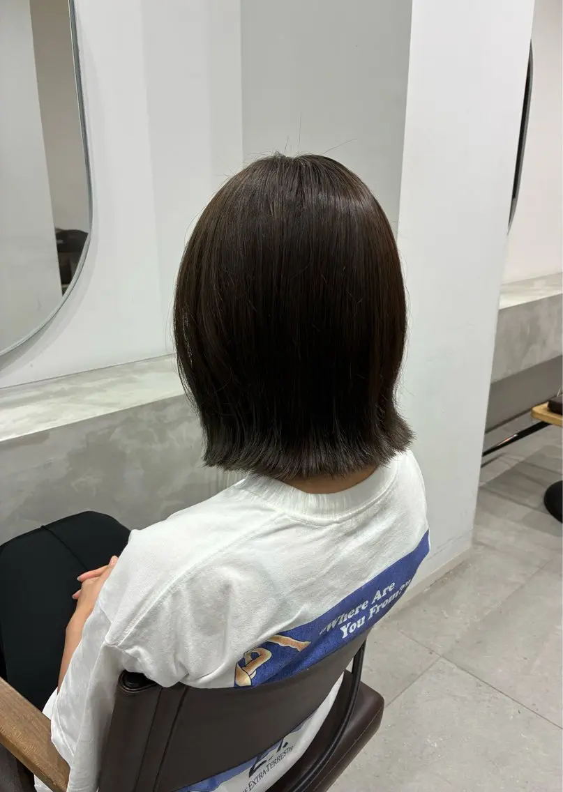 ミディアム カラー カット*カラーモデル 募集中☀️明日香のヘアスタイル