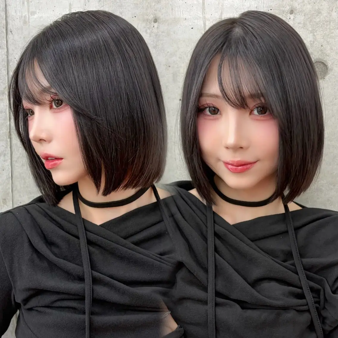 ショート モデル募集中🍒 矯正ボブRunaのヘアスタイル