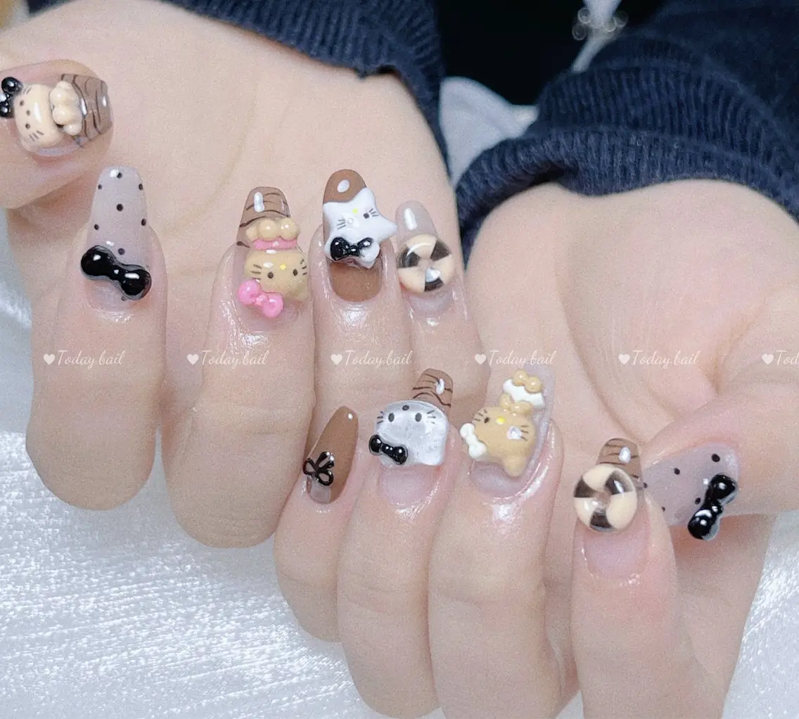 ネイル ハンドネイル 🎀Today nail💅のネイルデザイン