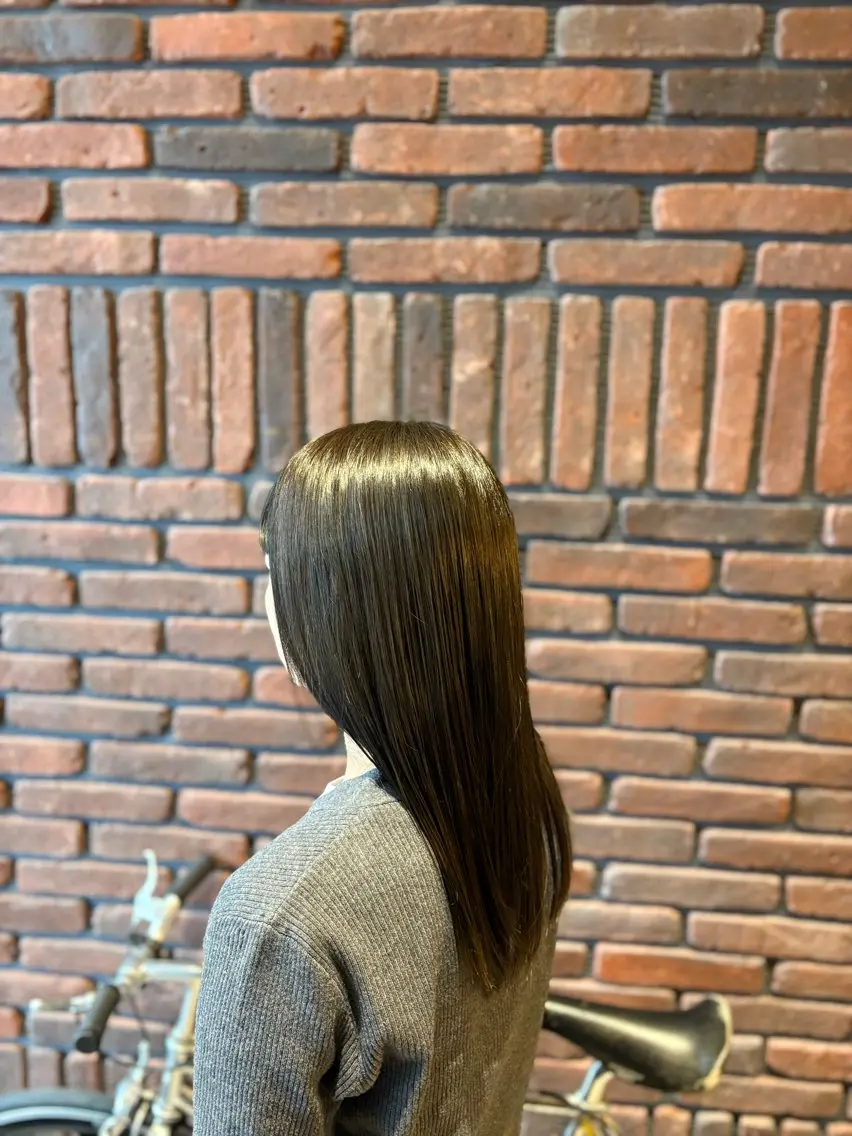 カラー 透明感カラー ヘアカラー 石原 優輝のヘアスタイル