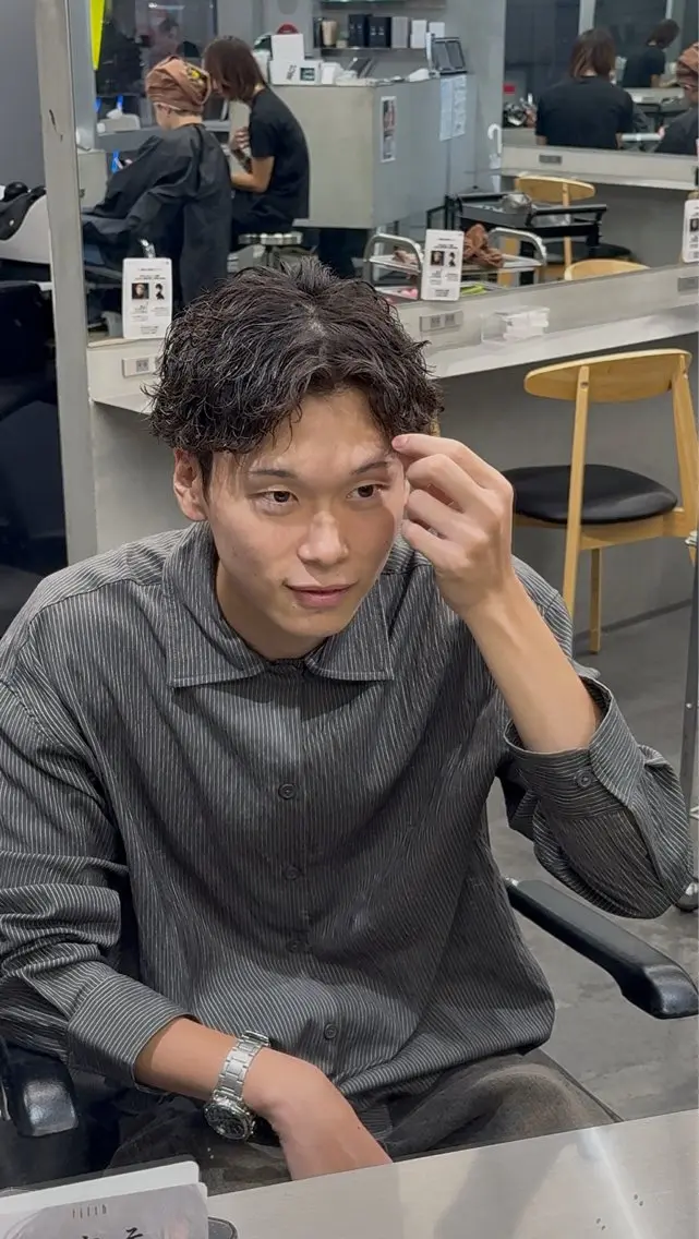 パーマ カット パーマ fifth 山本 歩のヘアスタイル