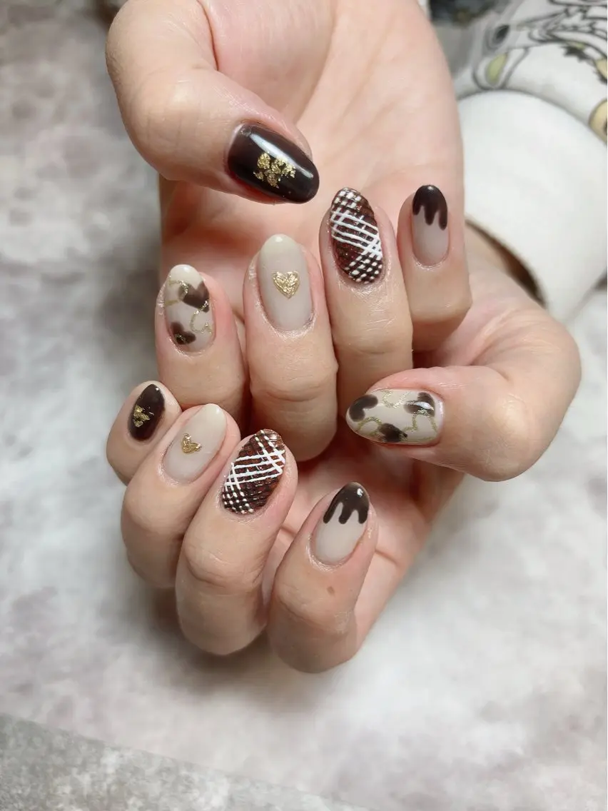 ネイル 持ち込み ハンドネイル San＆Lily madokaのネイルデザイン