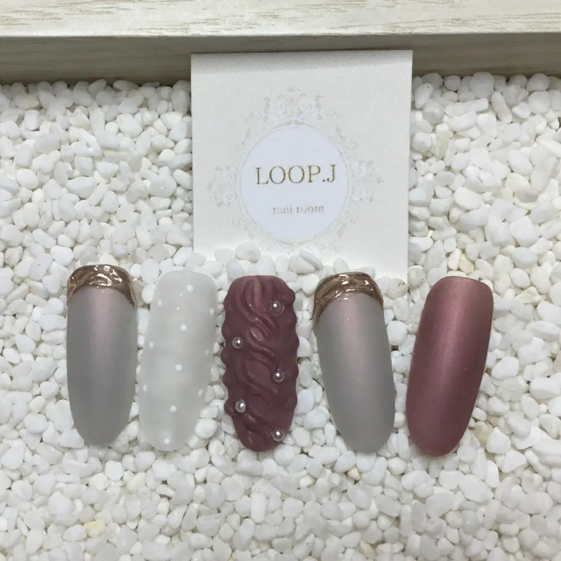 ネイル ハンドネイル おおくぼ めぐみのネイルデザイン