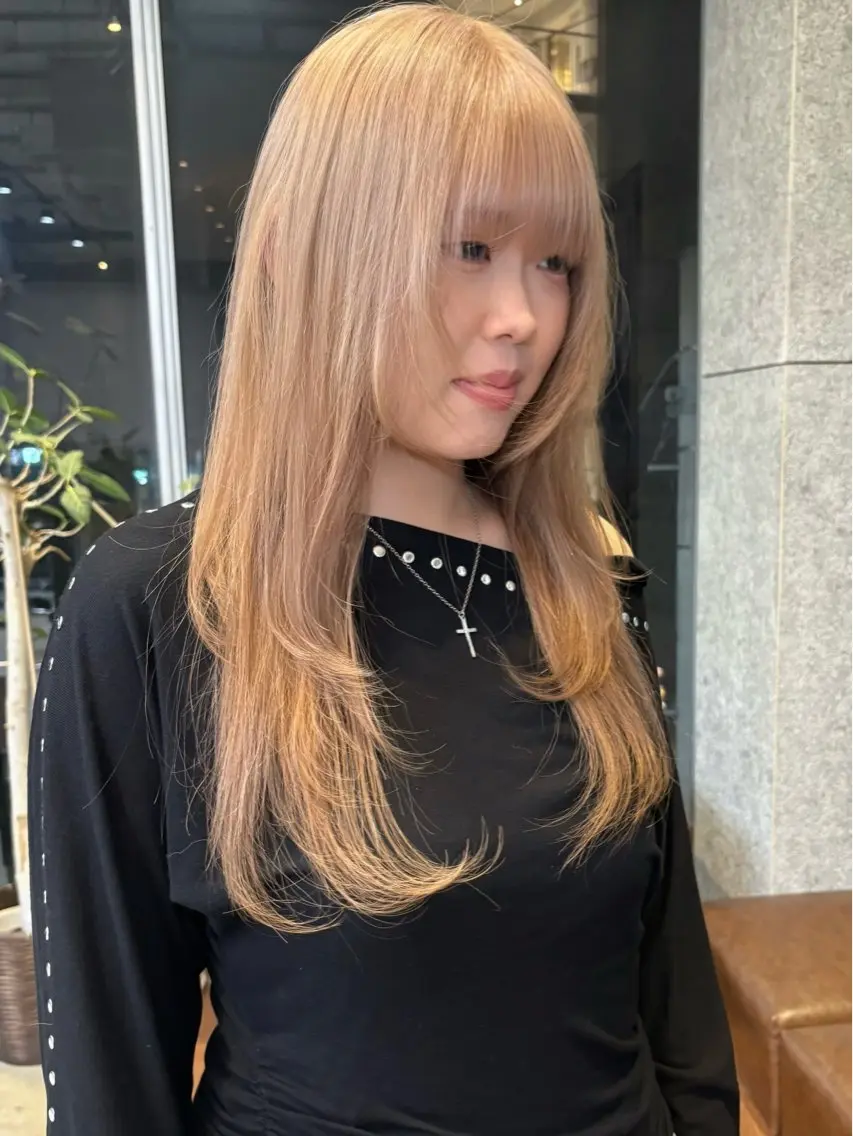 ロング カラー ヘアアレンジ ヘアカラー トリートメント 🫧こだわりカラー 🩰/渡邉日向🕊のヘアスタイル