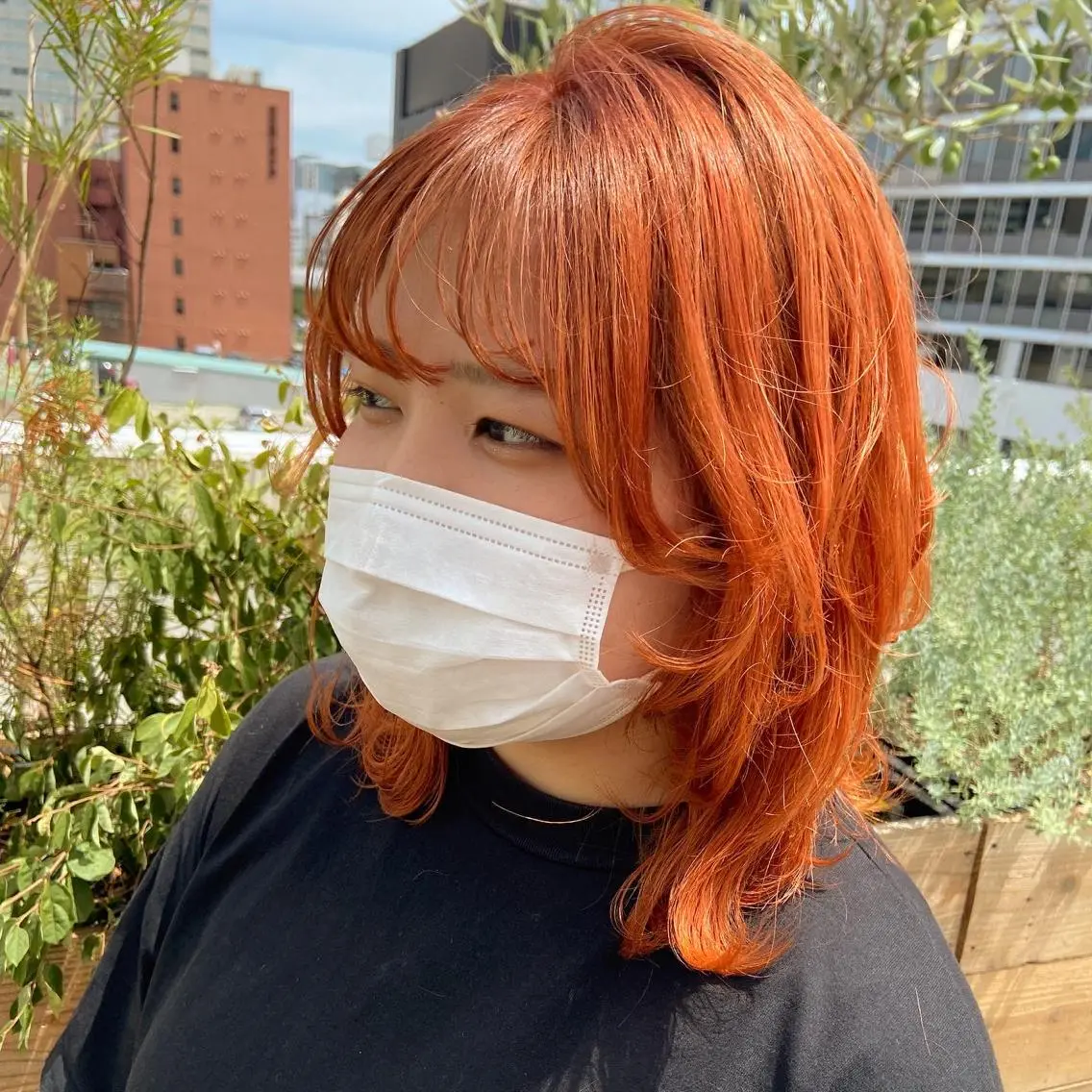ミディアム カラー パーマ ヘアアレンジ メンズ キッズ ネイル マツエク・マツパ アイブロウ メンズブリーチ メンズハイライト メンズインナーカラー メンズ韓国風 ブリーチ 久木原 ゆりのヘアスタイル