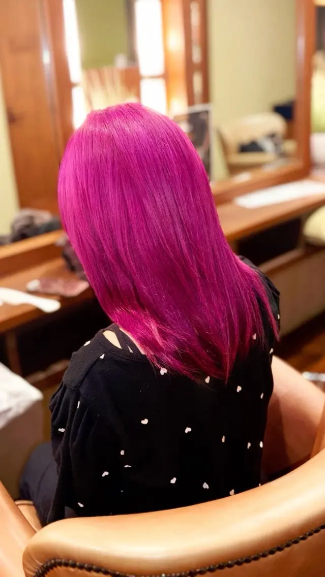 ミディアム カット ヘアカラー 似合わせ/たにざわ しんごう≫南草津のヘアスタイル