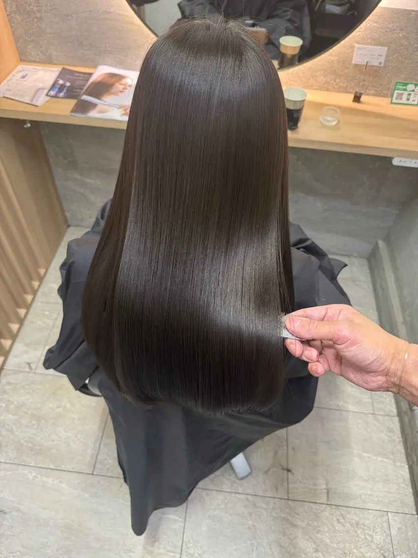 ロング カット ヘッドスパ 青木 啓輔のヘアスタイル
