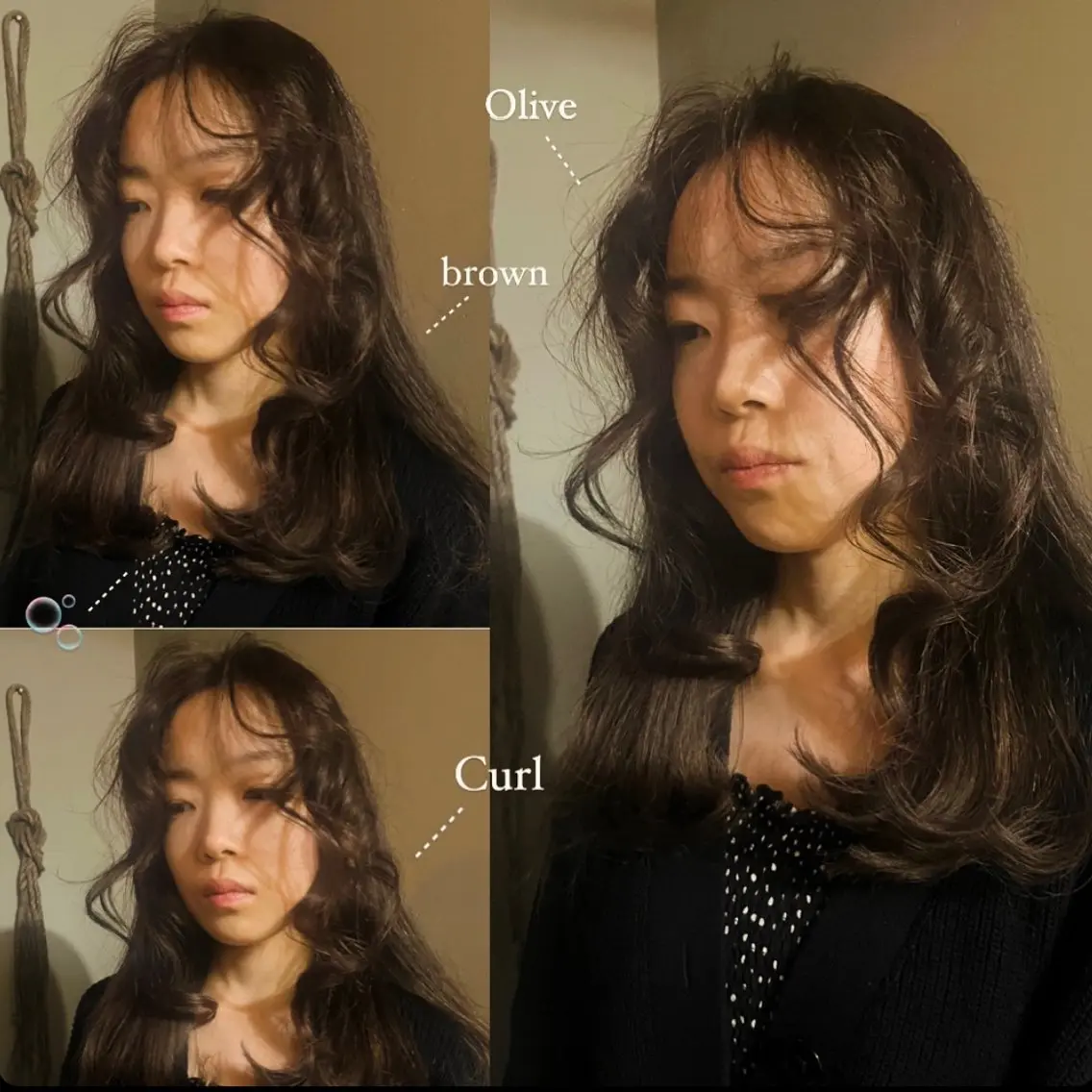 ロング カラー 🦮shiori アイドルオタク🦮のヘアスタイル